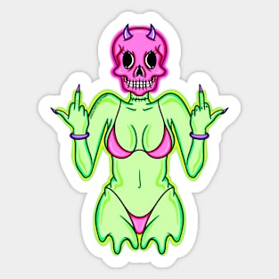 Skin & Bone Sticker